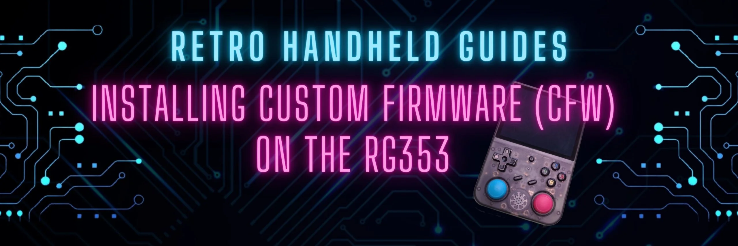 RG353 Custom Firmware Installation Guide