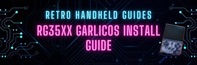 How to install GarlicOS RG35xx